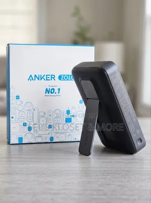 Anker Zolo Power Bank (10K, Magnetic, Built-in USB-C Cable Model A1685