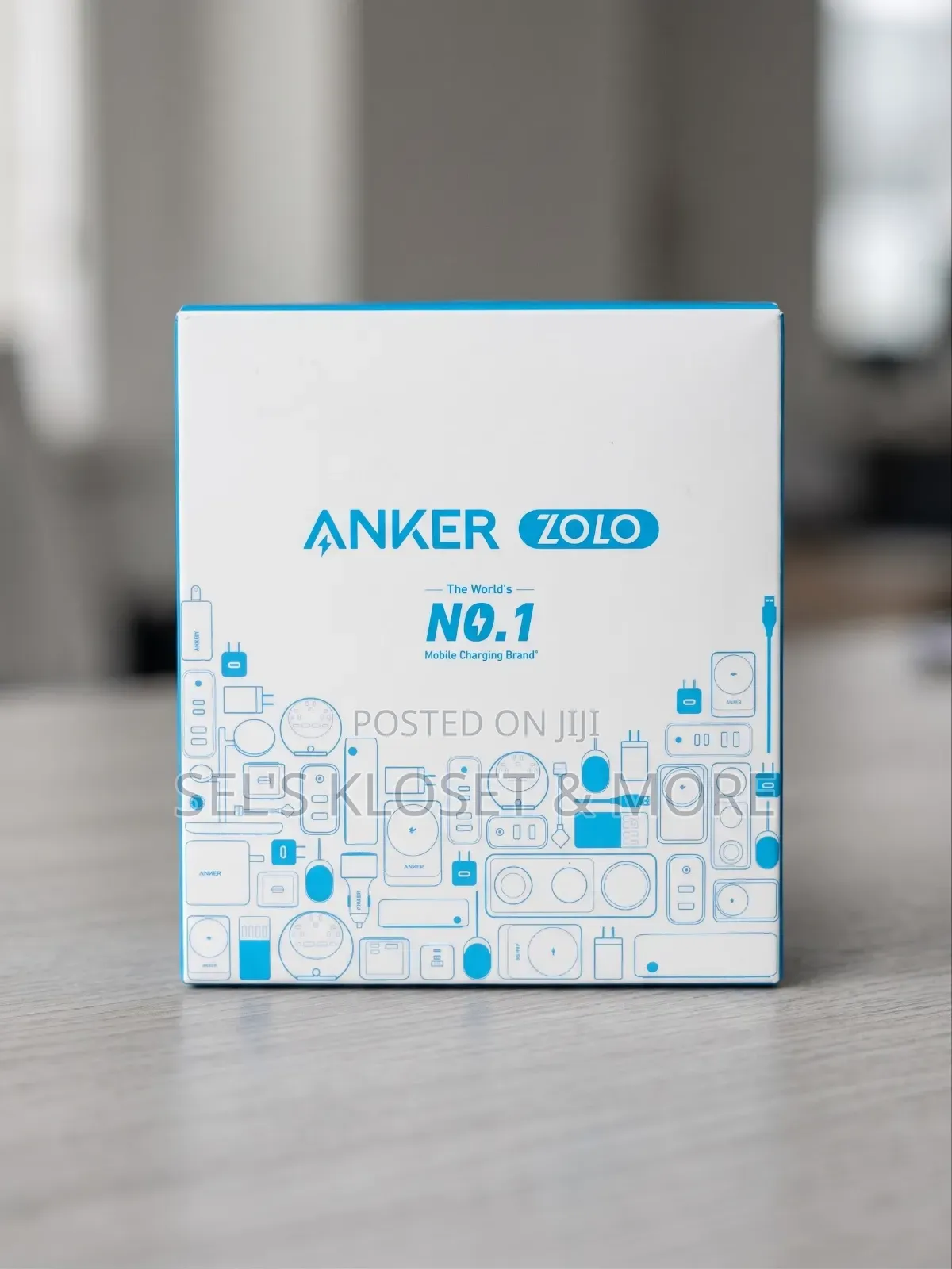 Anker Zolo Power Bank (10K, Magnetic, Built-in USB-C Cable Model A1685