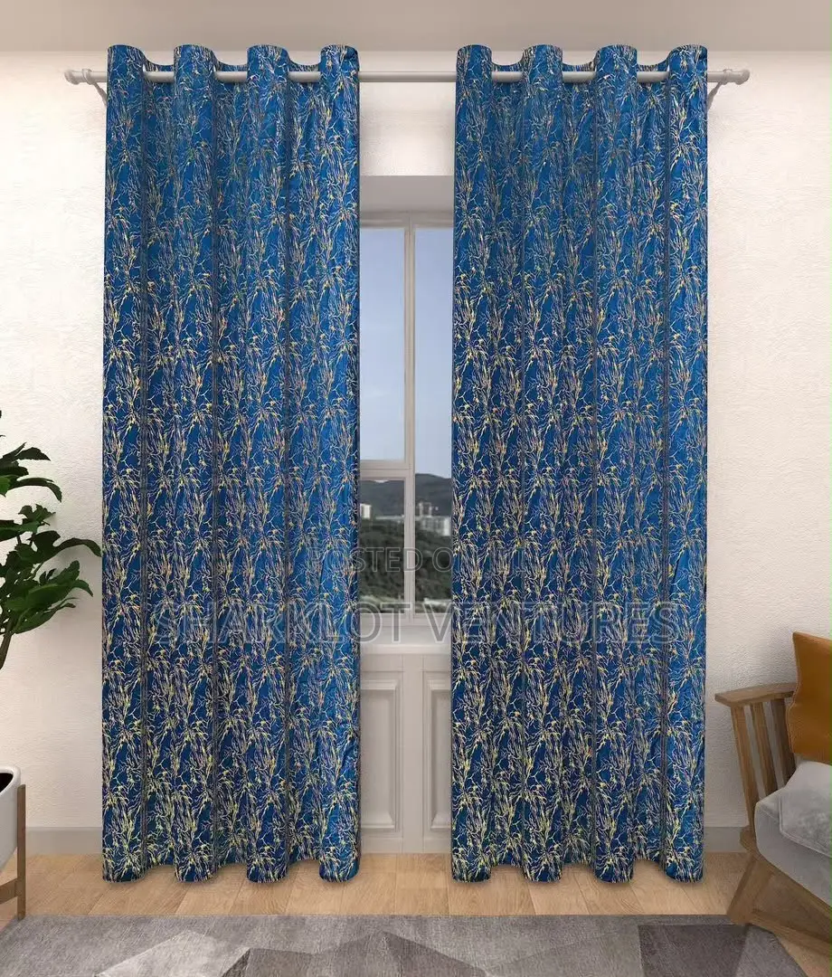 2in1 Colorful Curtains for Indoor
