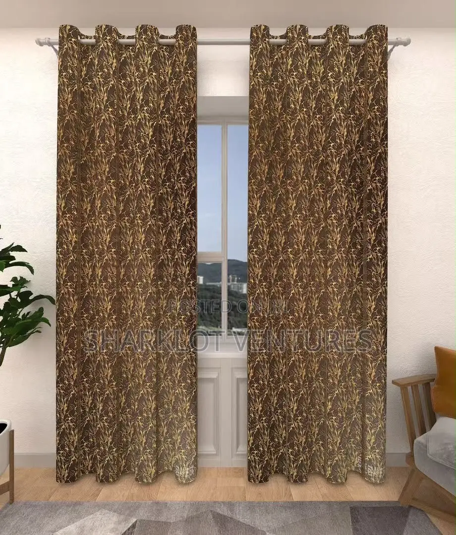2in1 Colorful Curtains for Indoor