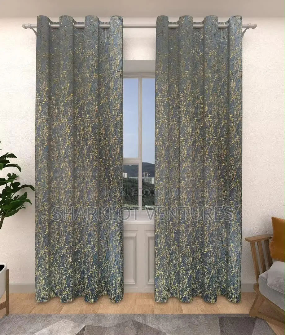 2in1 Colorful Curtains for Indoor