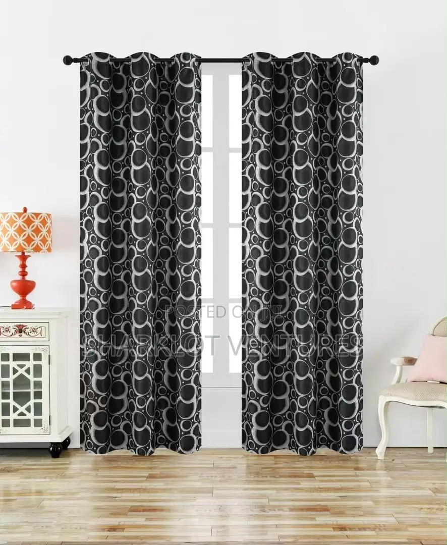 2in1 Colorful Curtains for Indoor