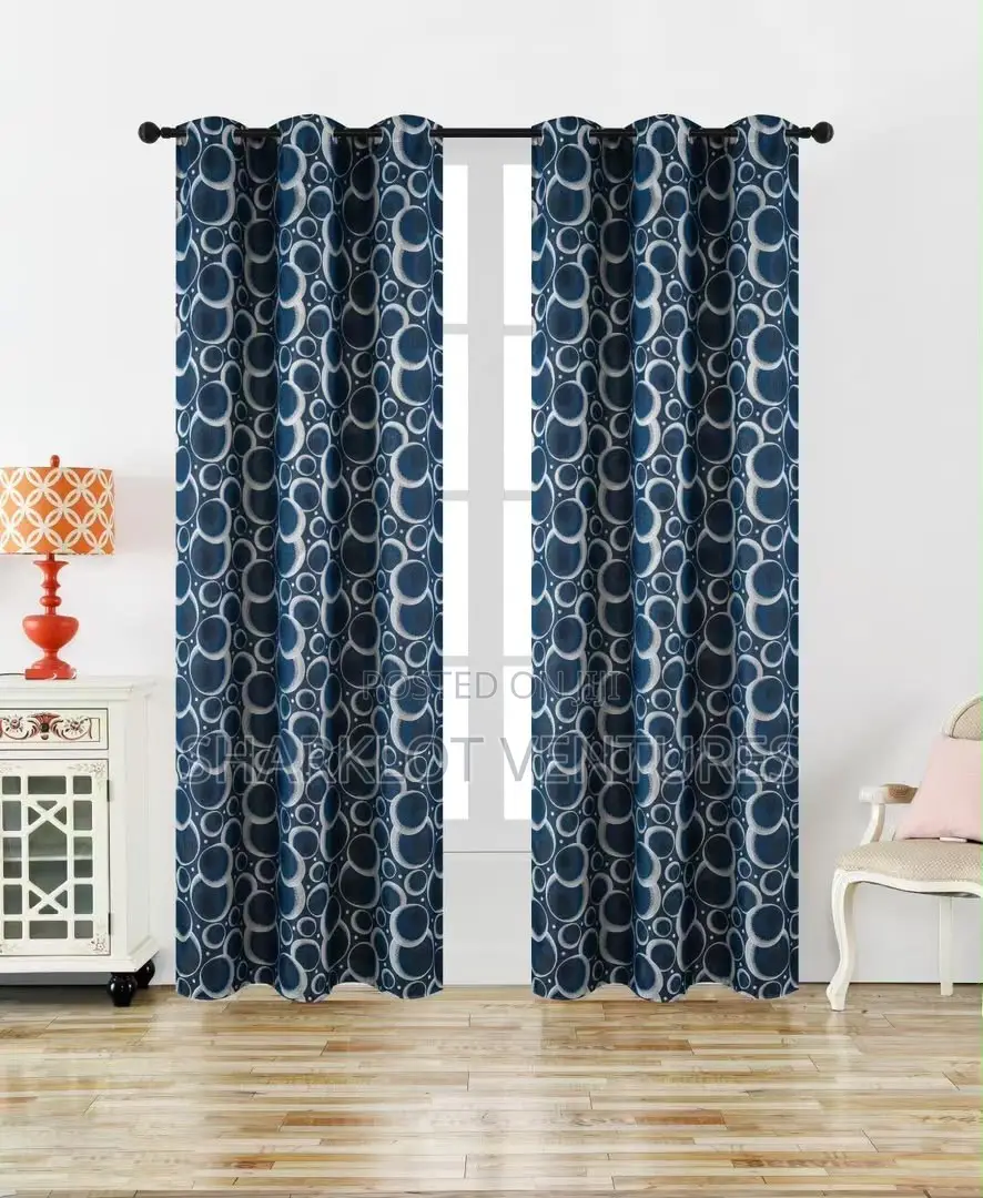 2in1 Colorful Curtains for Indoor