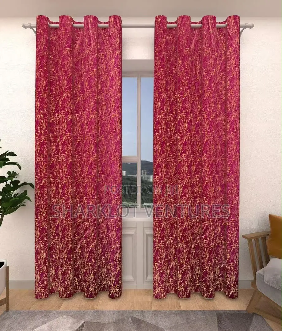 2in1 Colorful Curtains for Indoor