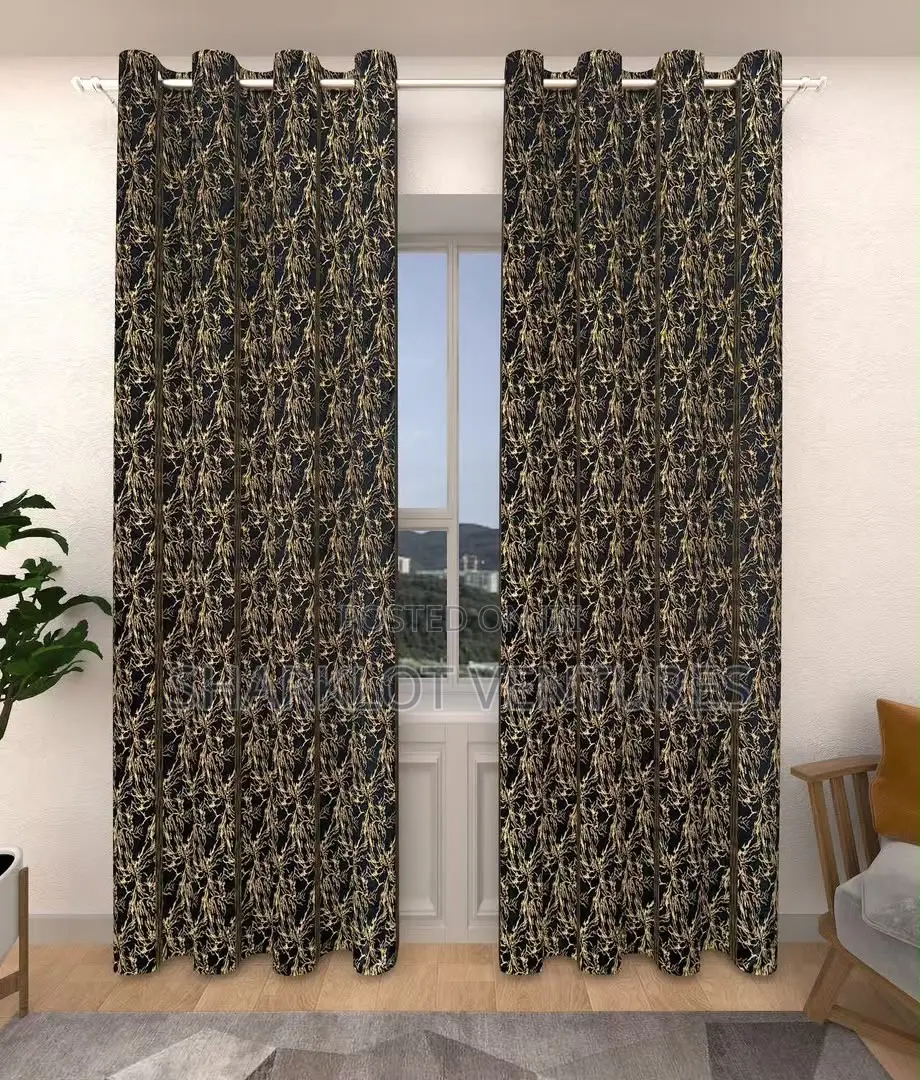 2in1 Colorful Curtains for Indoor