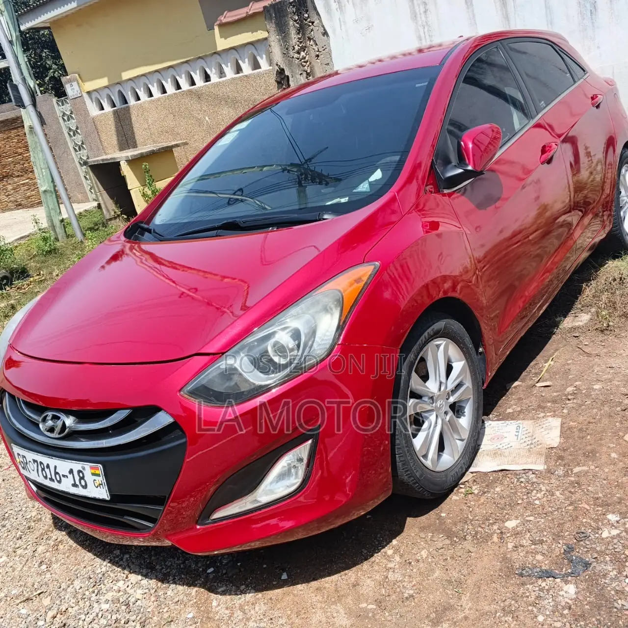 Hyundai Elantra 2014 Red