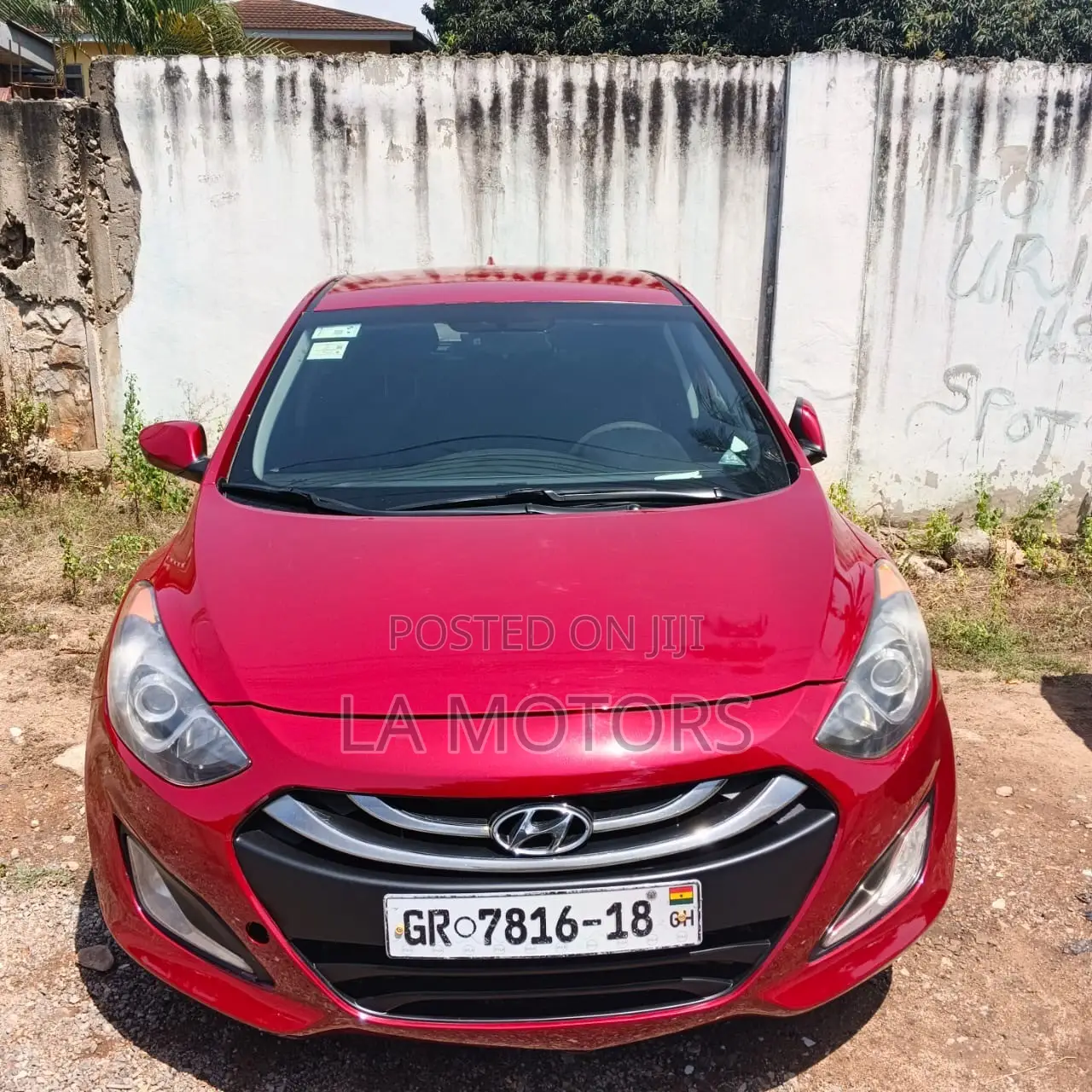 Hyundai Elantra 2014 Red