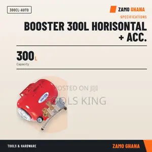 Booster 300L Horisontal + Acc. - 300cl-Auto