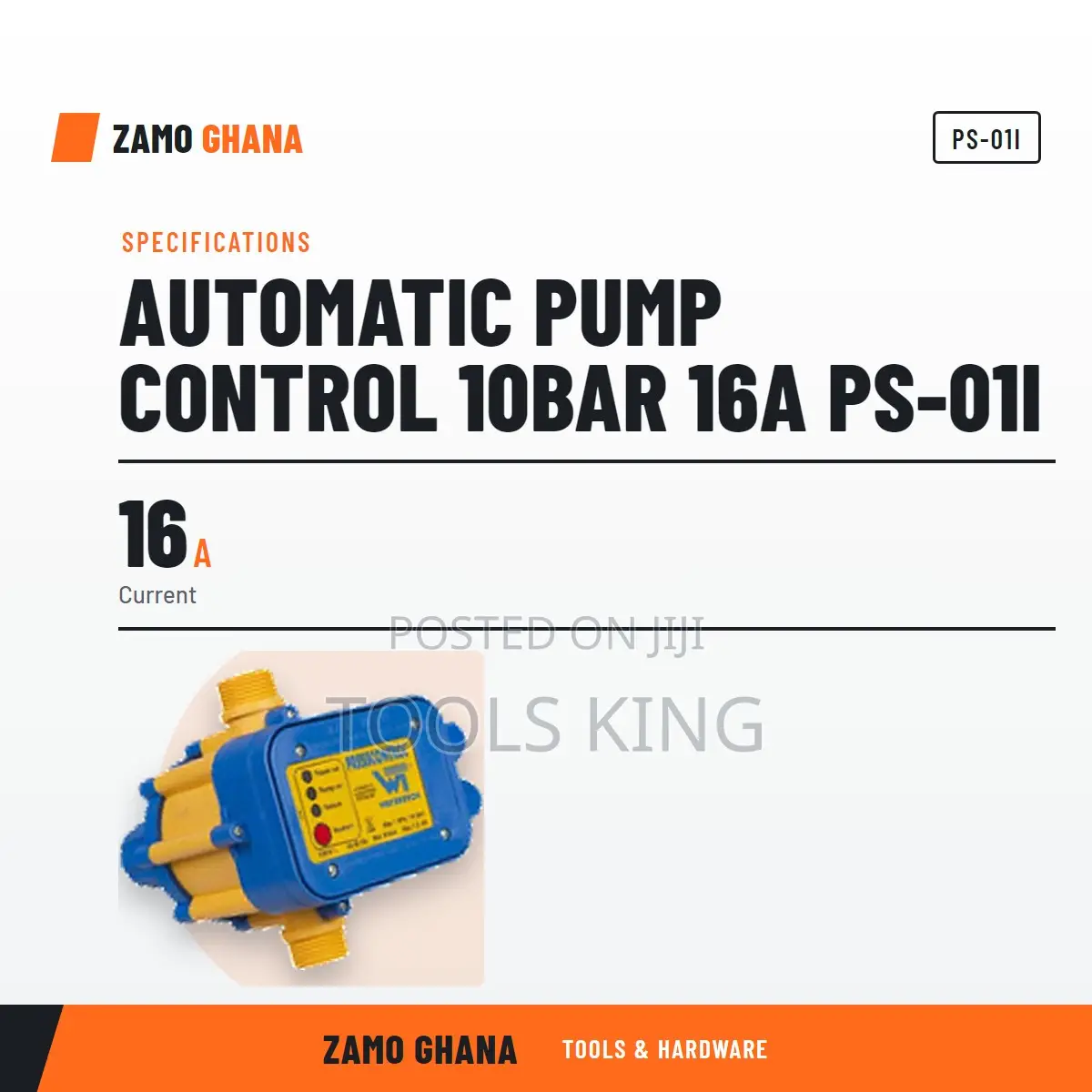 Automatic Pump Control 10Bar 16A Ps-01i - PS-01I
