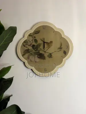 Floral Wall Clock