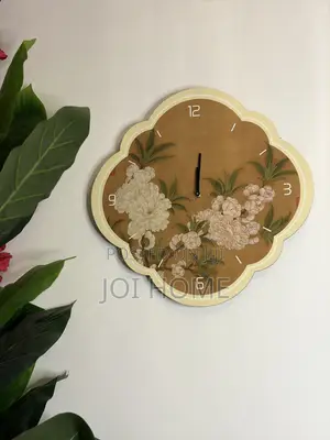 Floral Wall Clock