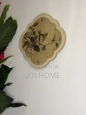 Floral Wall Clock