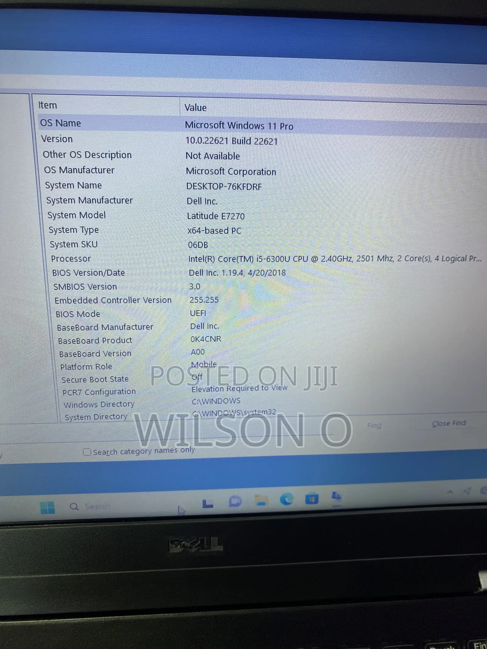 Laptop Dell Latitude E7270 4GB Intel Core i5 SSD 128GB