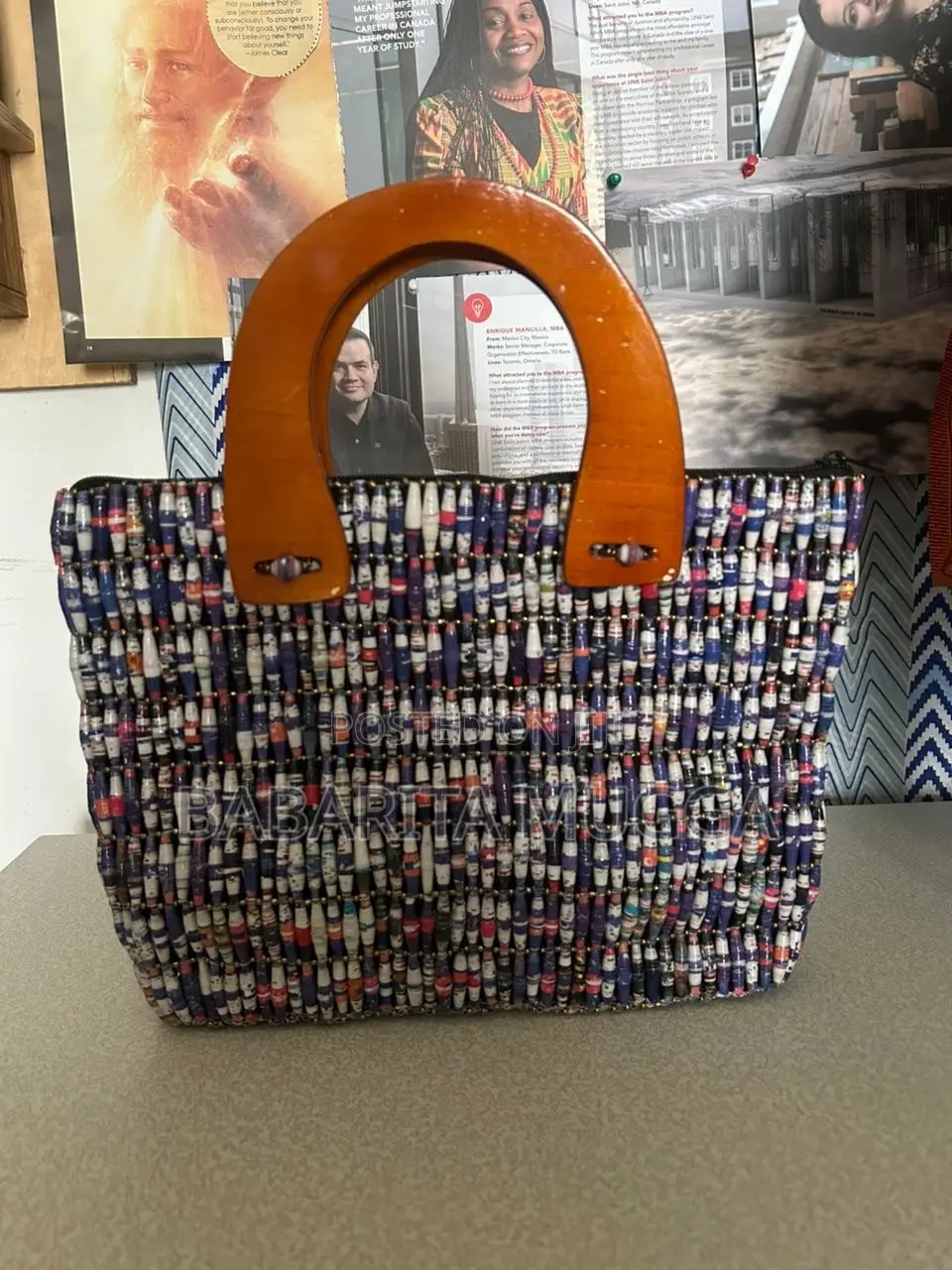 Paper Beads Bags