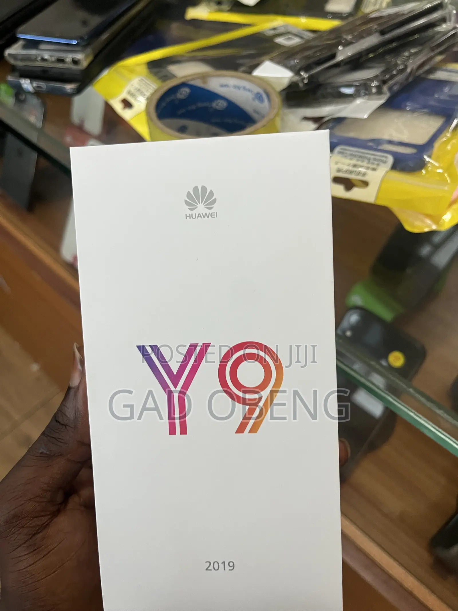 New Huawei Y9 128 GB Black