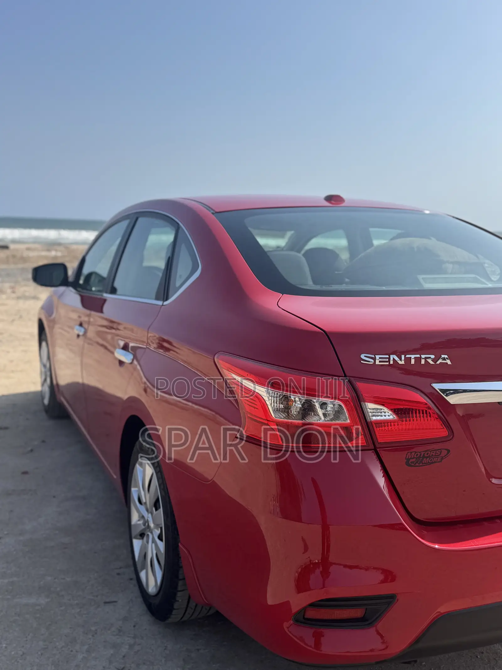 Nissan Sentra SV 2017 Red