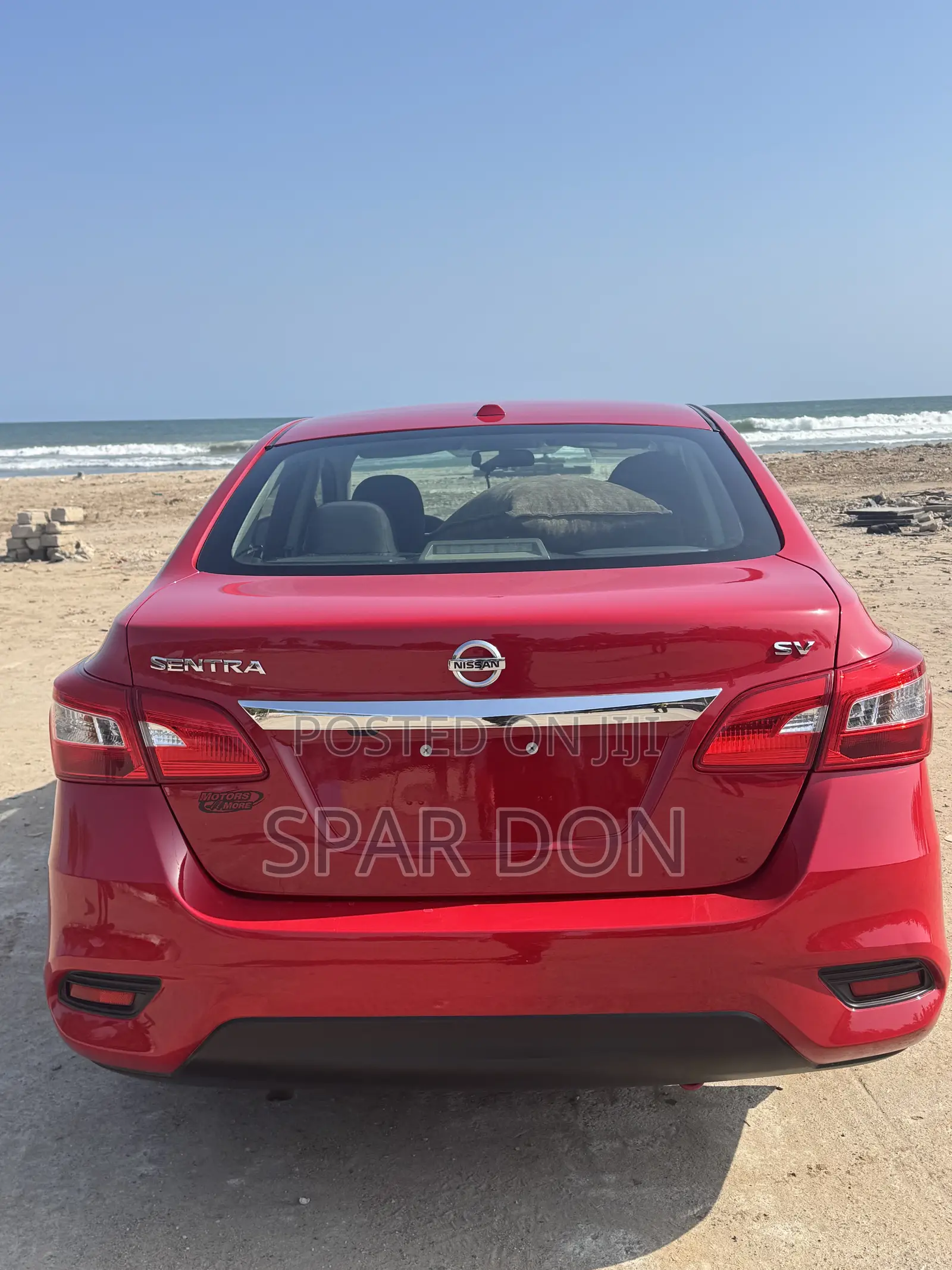 Nissan Sentra SV 2017 Red