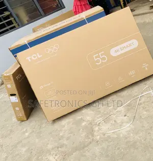 Zealous Led Smart 4K 55 Inch TCL UHD Android Crystal Clear TV