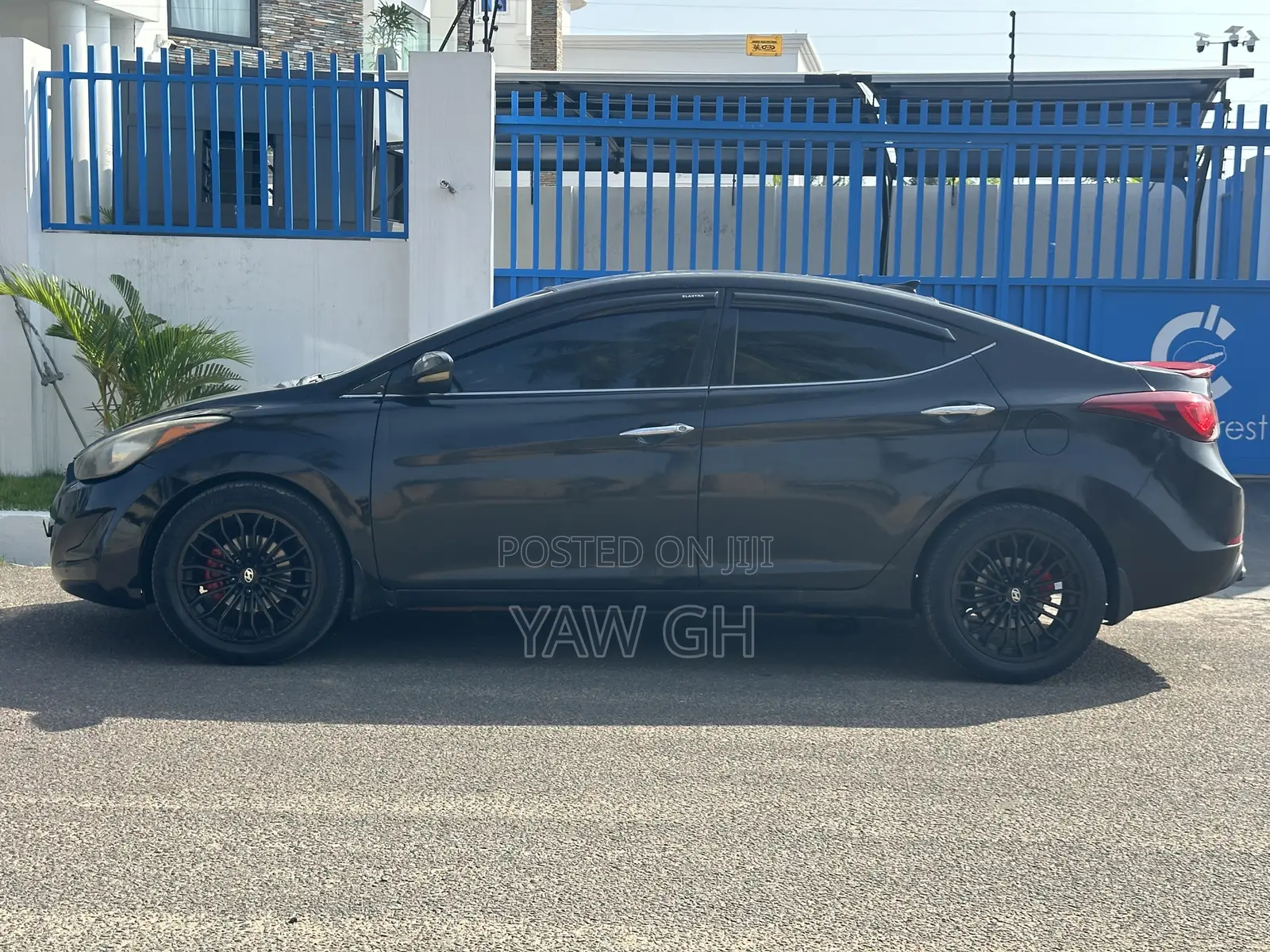 Hyundai Elantra Limited 4dr Sedan (1.8L 4cyl 6A) 2015 Black