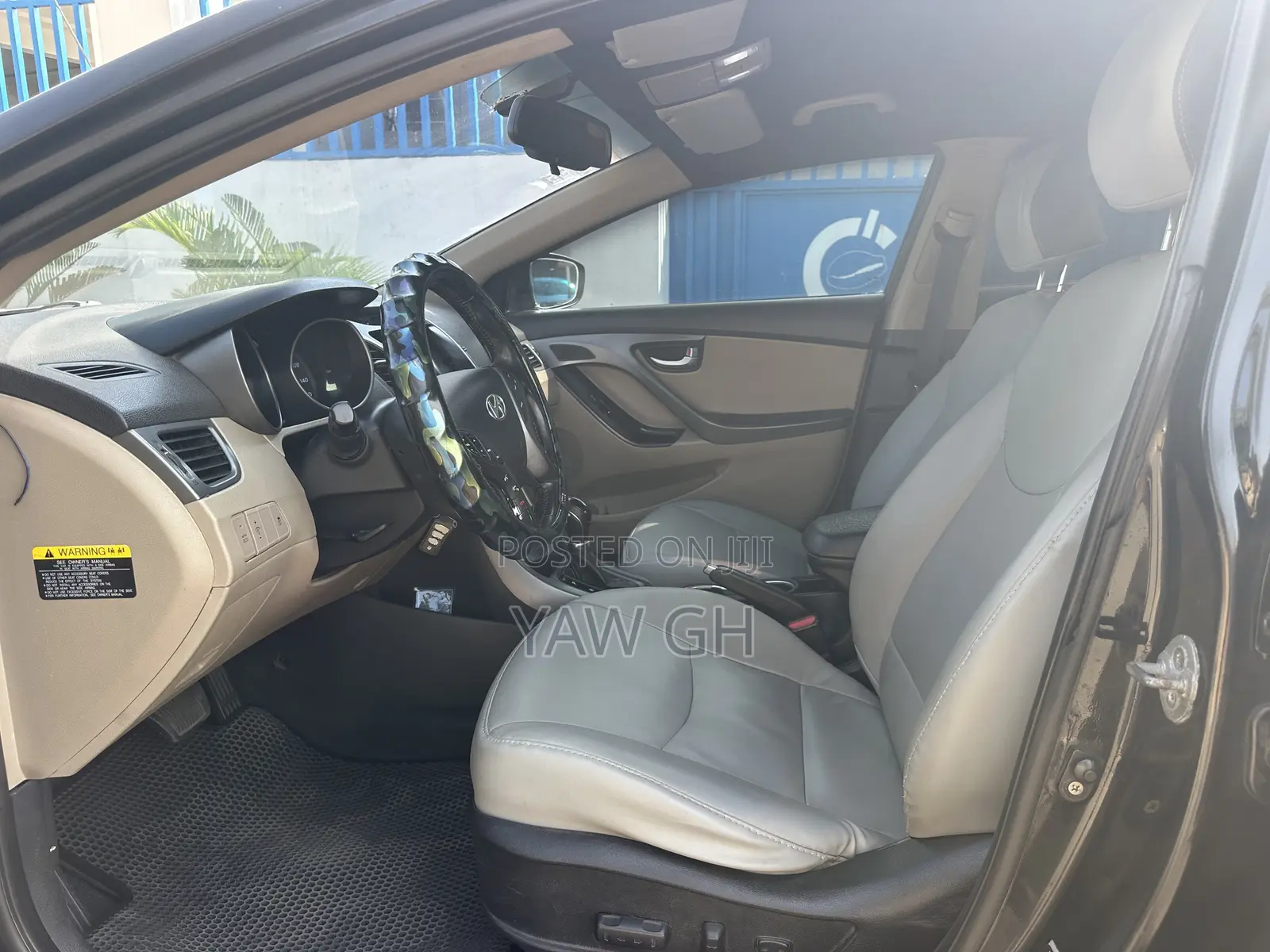 Hyundai Elantra Limited 4dr Sedan (1.8L 4cyl 6A) 2015 Black