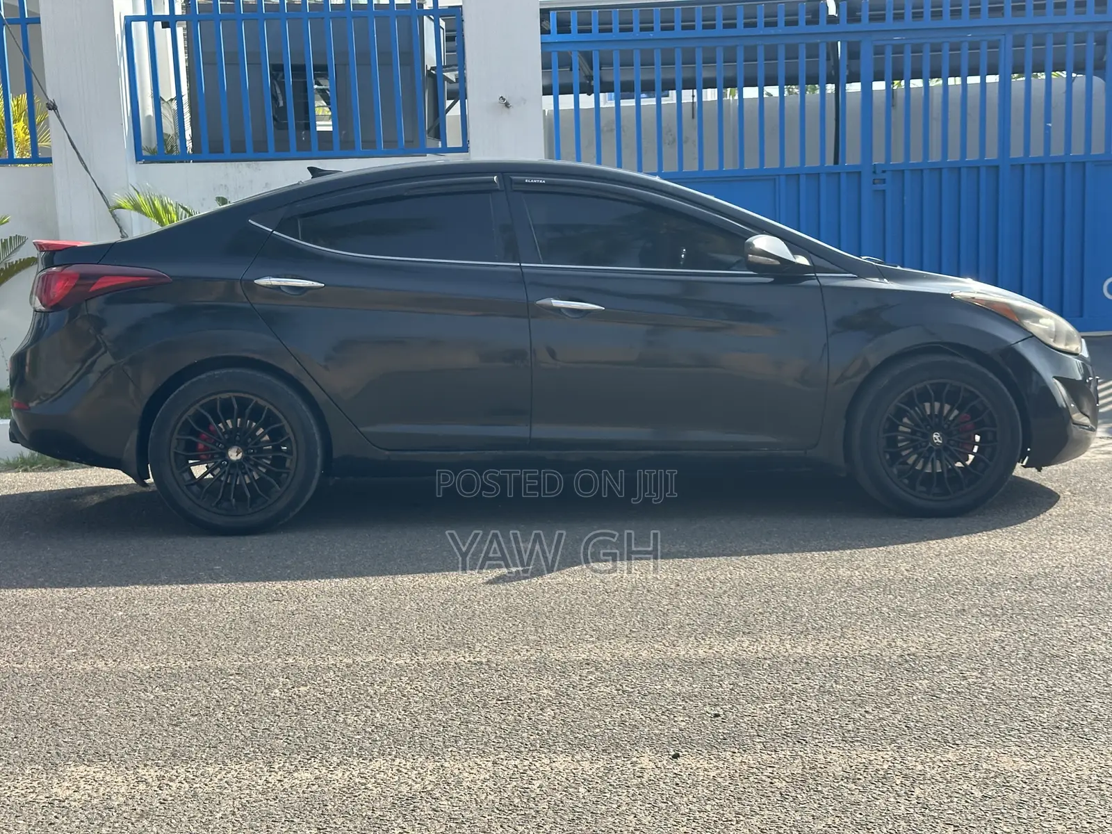 Hyundai Elantra Limited 4dr Sedan (1.8L 4cyl 6A) 2015 Black