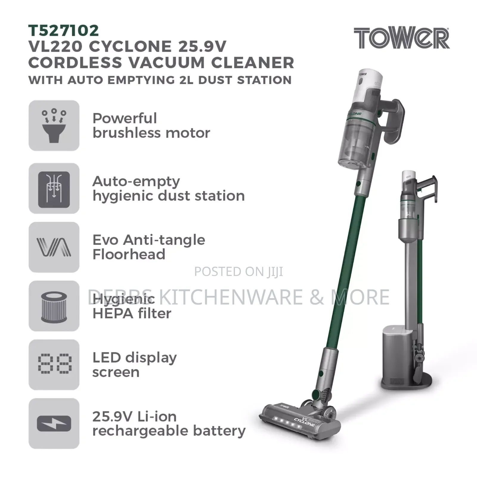 Tower VL220 Powerful Vacuum Cleaner