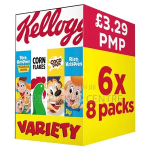 Kellogg’s 8 Variety Packs 196g/65 GHS