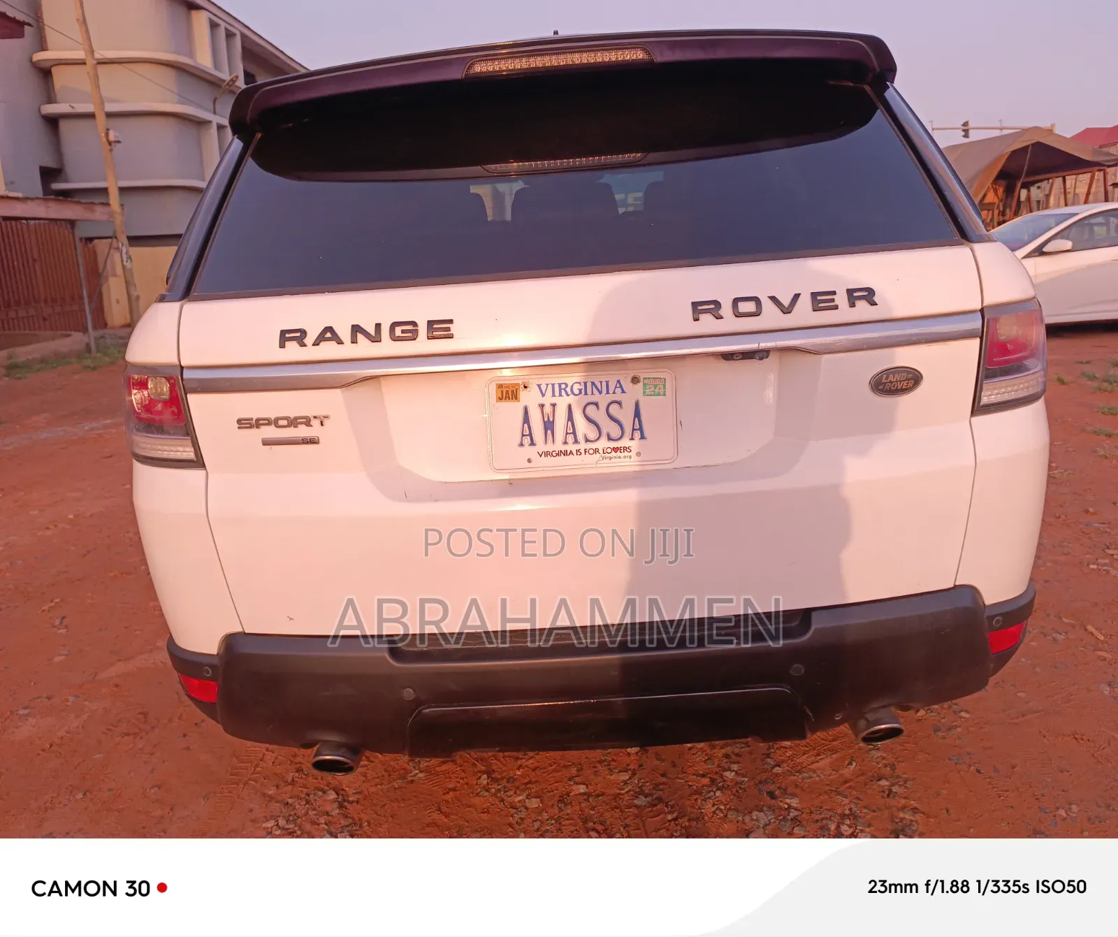 Land Rover Range Rover Sport SE 4x4 (3.0L 6cyl 8A) 2016 White