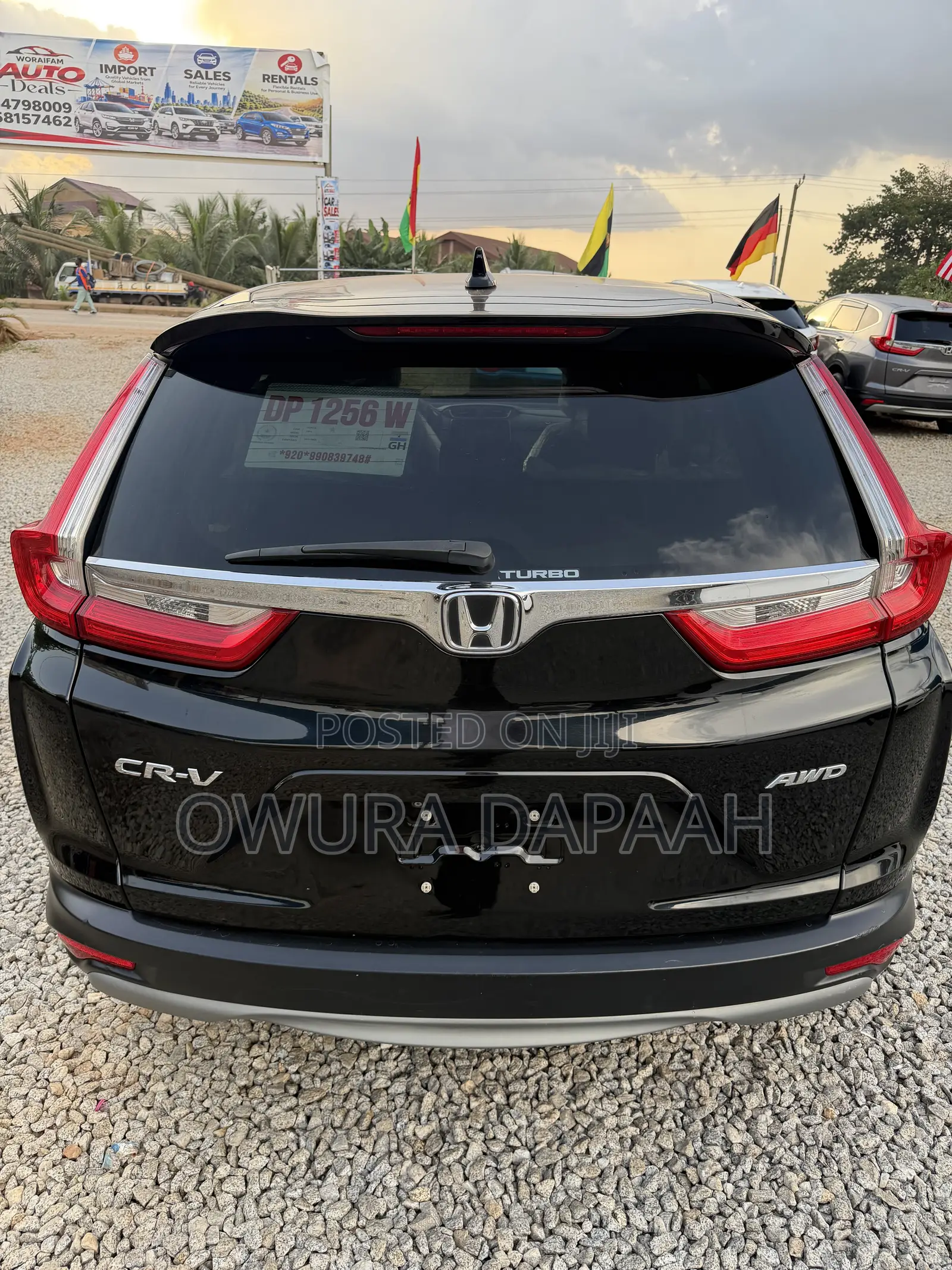 Honda CR-V EX AWD 2018 Black
