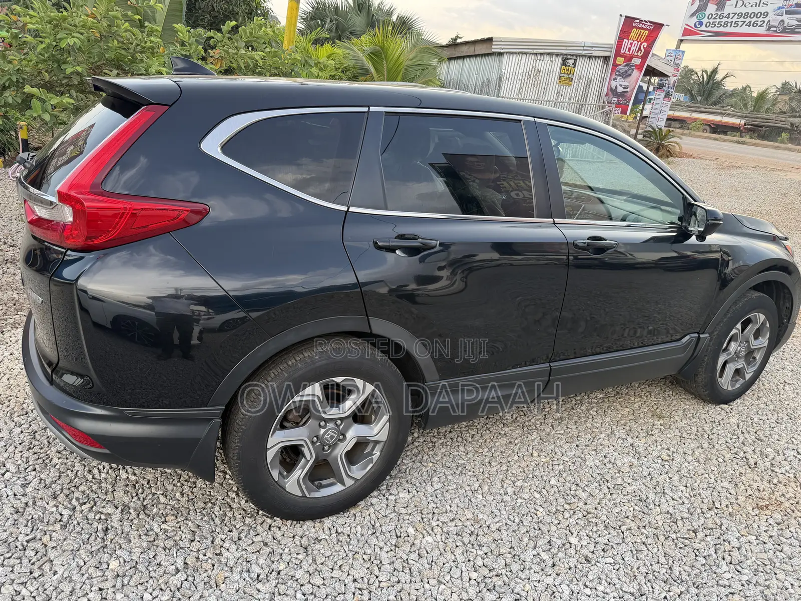 Honda CR-V EX AWD 2018 Black