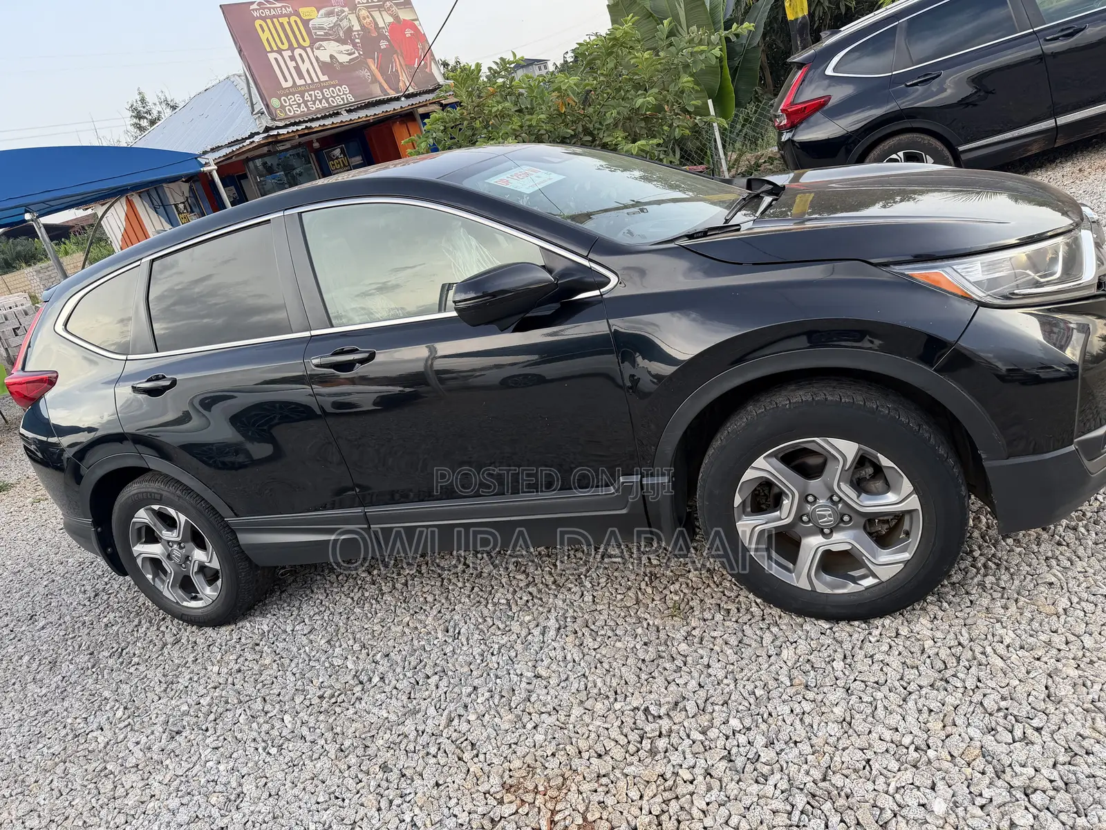 Honda CR-V EX AWD 2018 Black