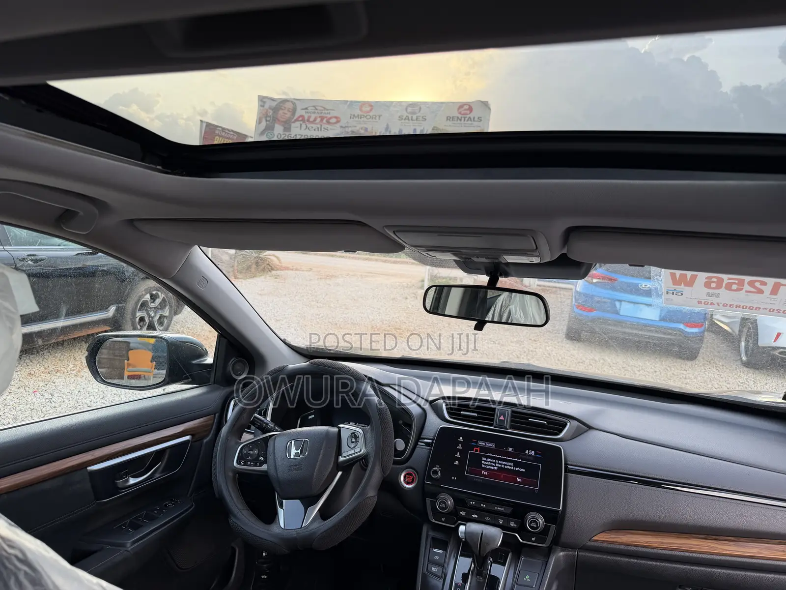 Honda CR-V EX AWD 2018 Black