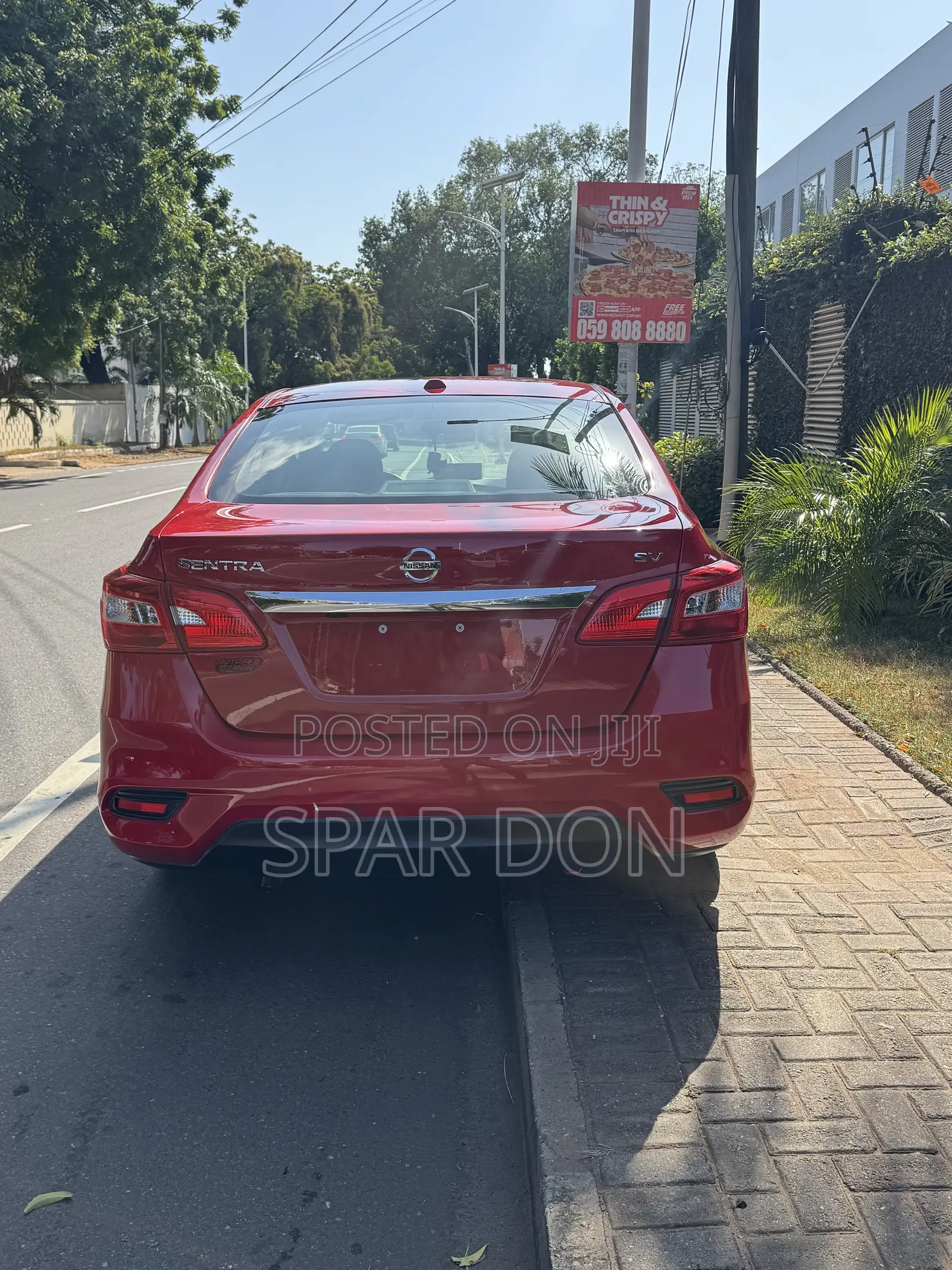 Nissan Sentra SV 2017 Red