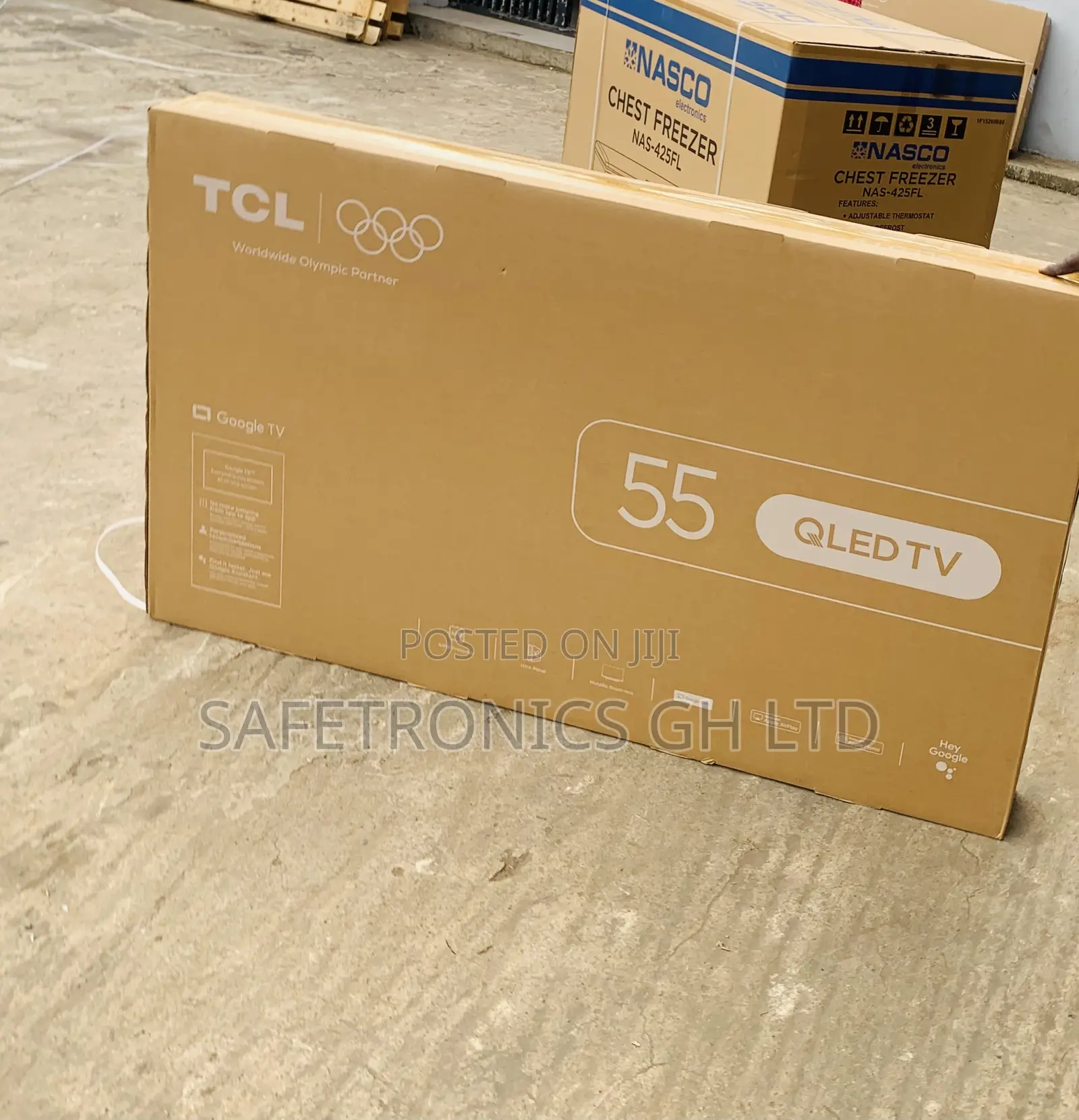 Kindly Buy Vision Hub 55 Inch Smart TCL Qled Android TV 4K