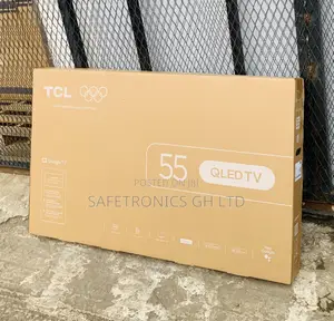 Sleek New TCL Qled UHD 4K Android Prime-Vision 55 Inch TV