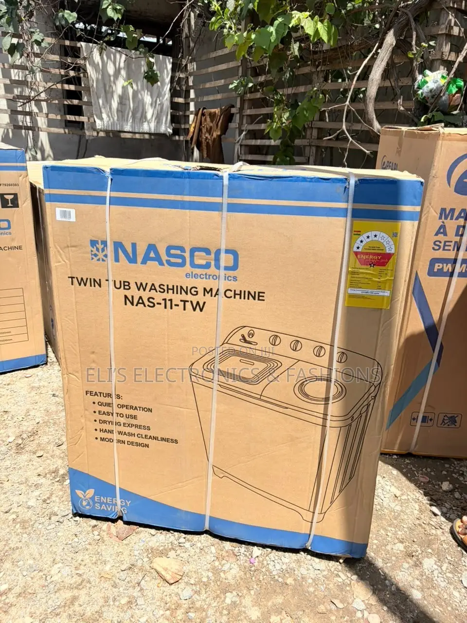 Nasco Semi Automatic 11kg Washing Machine
