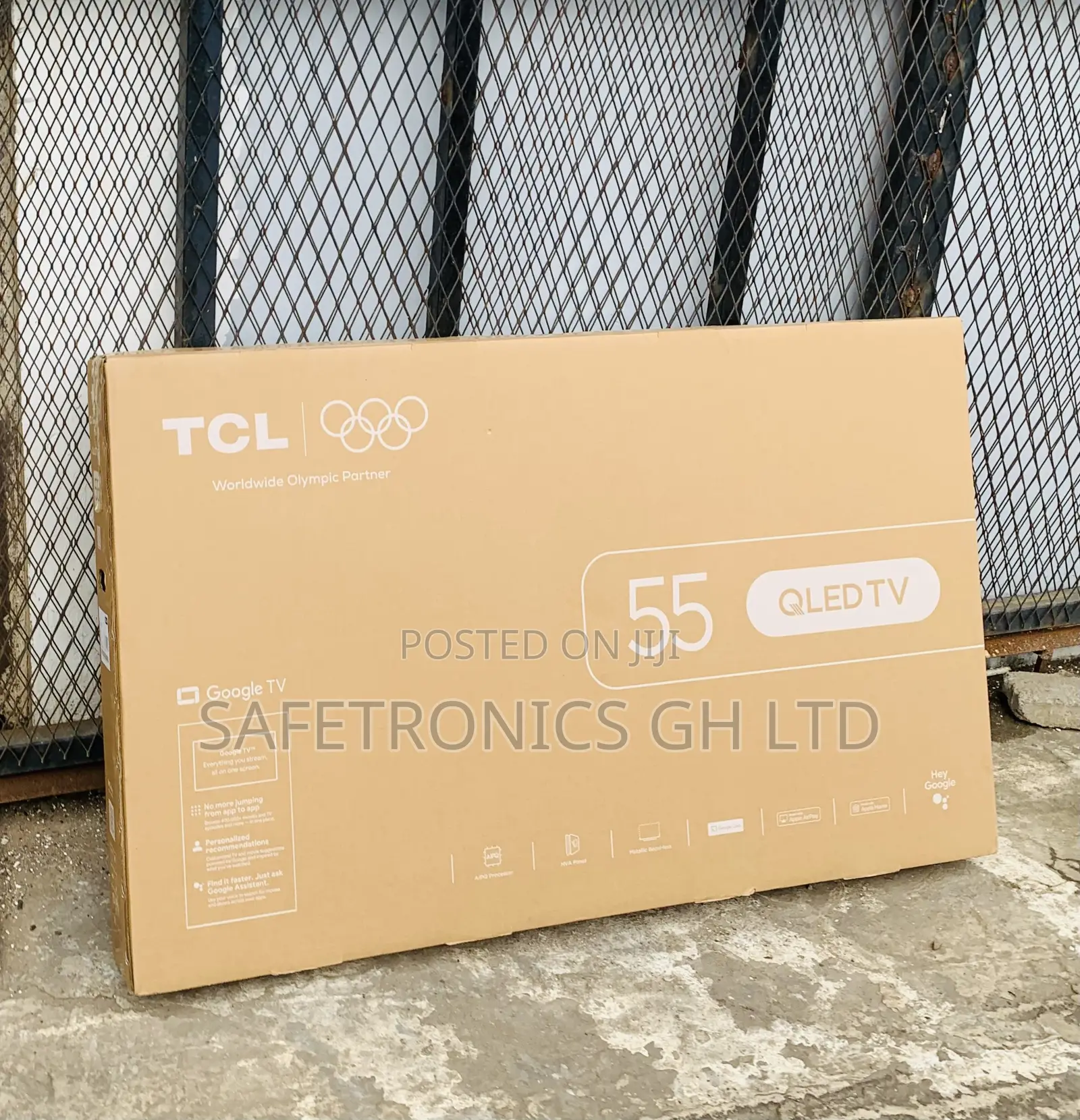 Reliable Ultra Vision 55 Inch Qled TCL Android 4K TV
