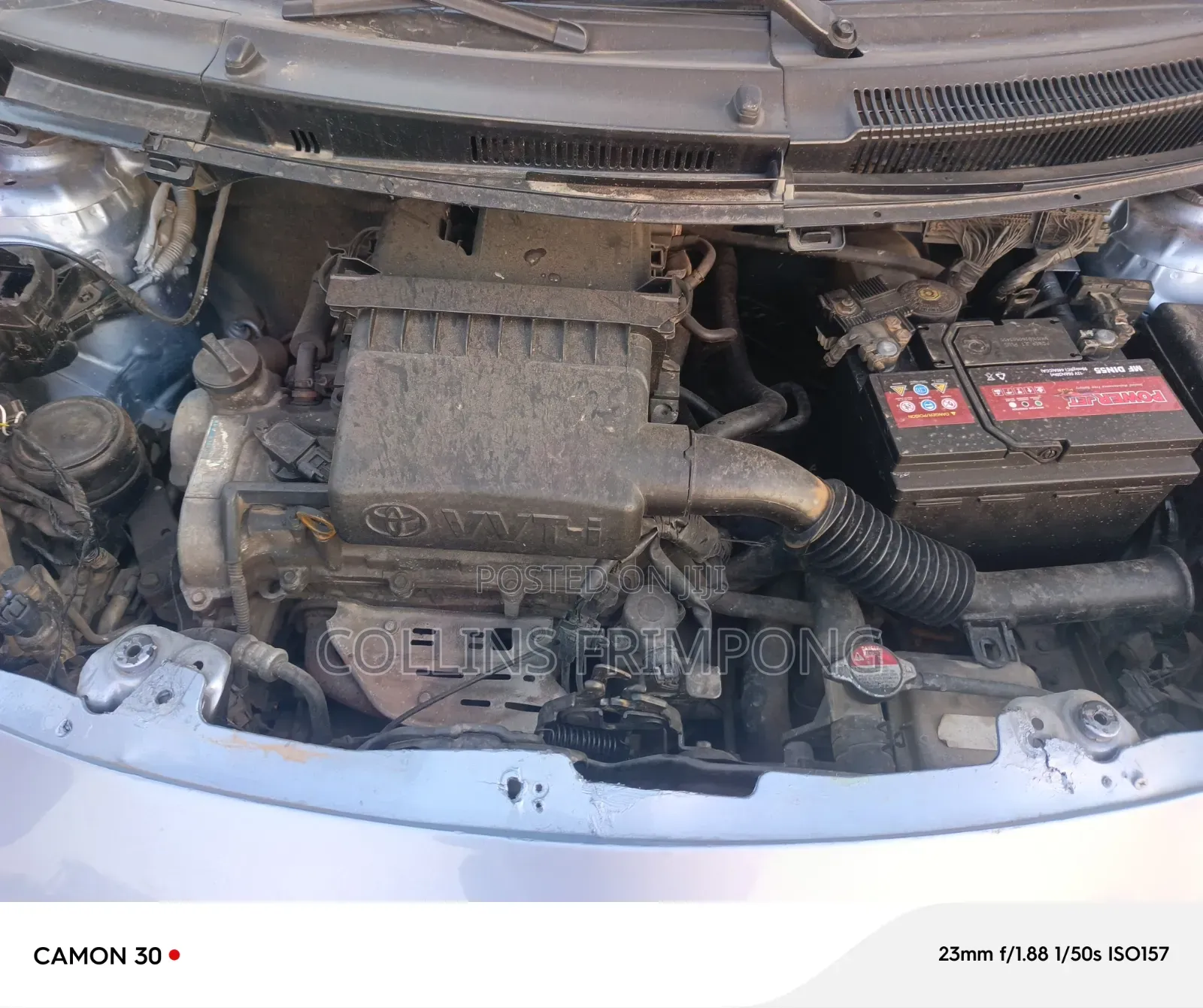 Toyota Vitz 1.5 FWD 5dr 2010 Blue