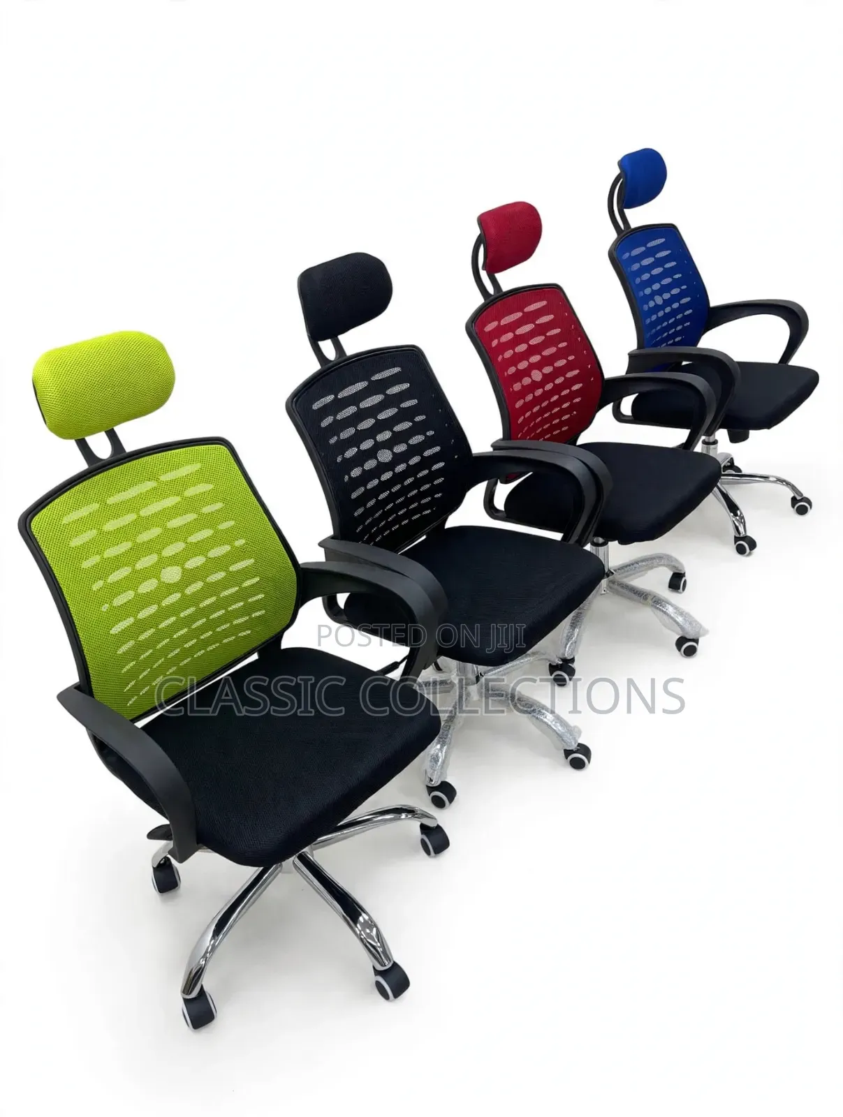 Ergonomic Mesh Office Chair With Headrest