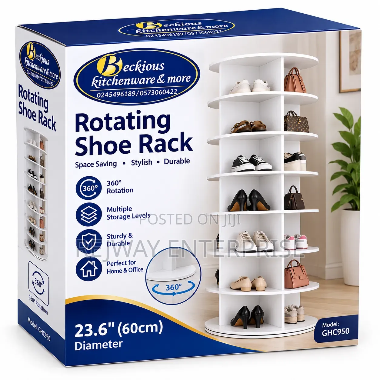 Rotating Shoe Rack