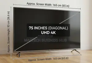 Brand New 75 Inch 4K Ultra HD Android Smart TV