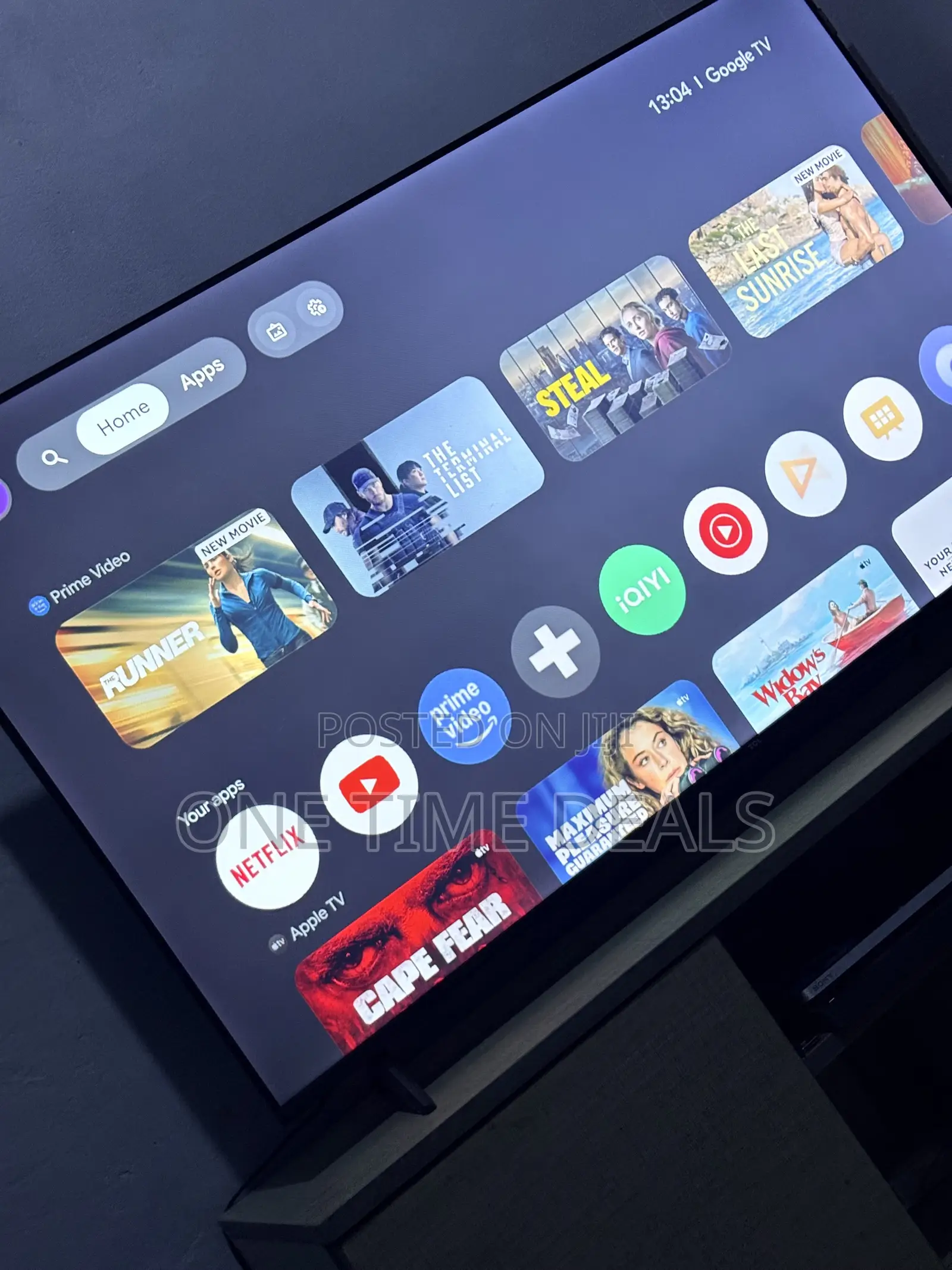 50 Inches TCL Smart Android Google TV