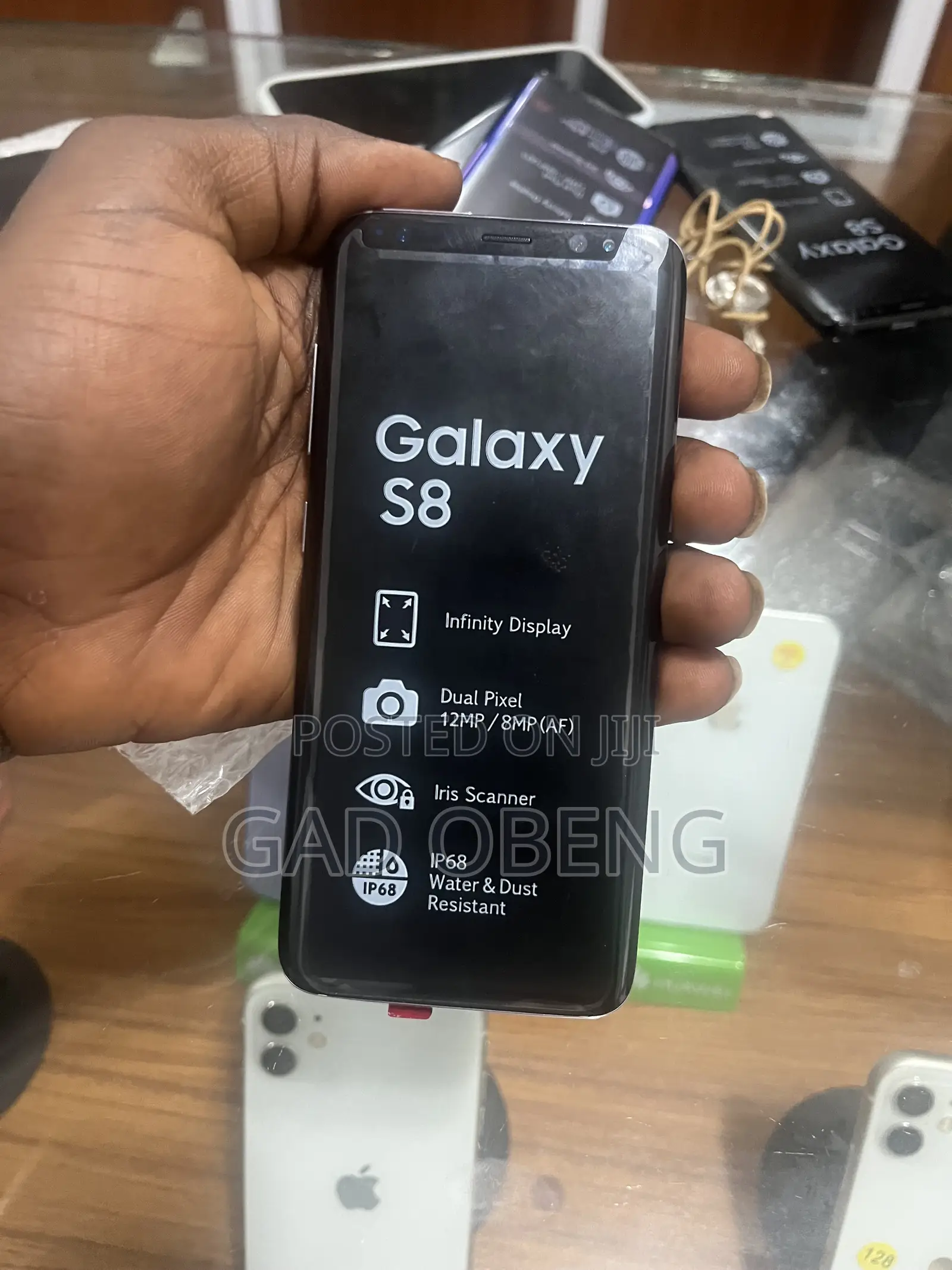 New Samsung Galaxy S8 64 GB Black