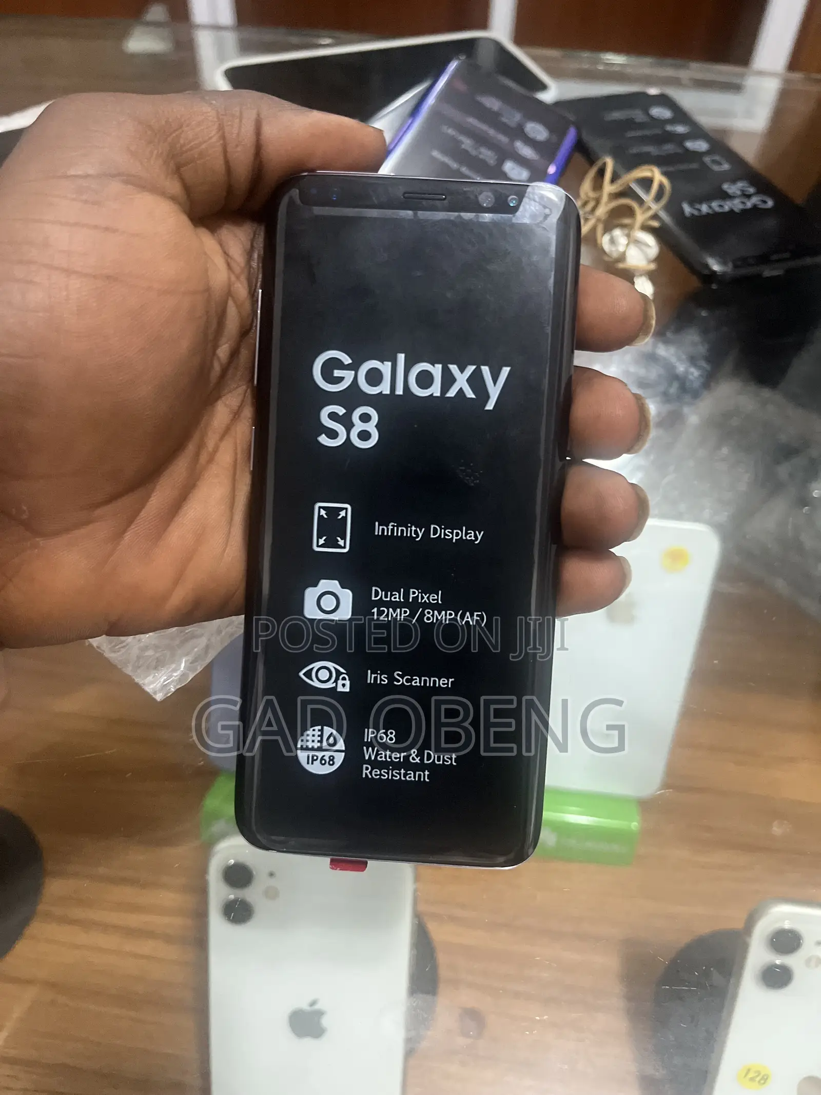 New Samsung Galaxy S8 64 GB Black