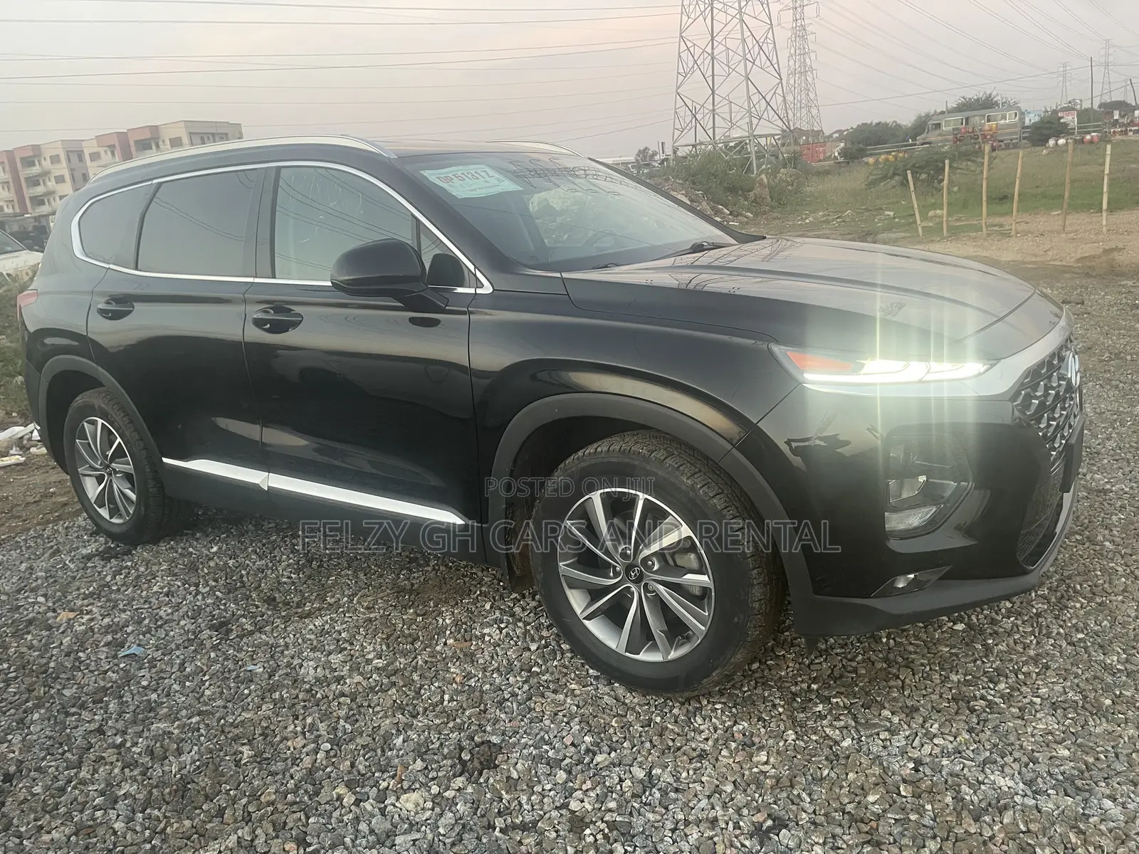 Hyundai Santa Fe SE 2021 Black
