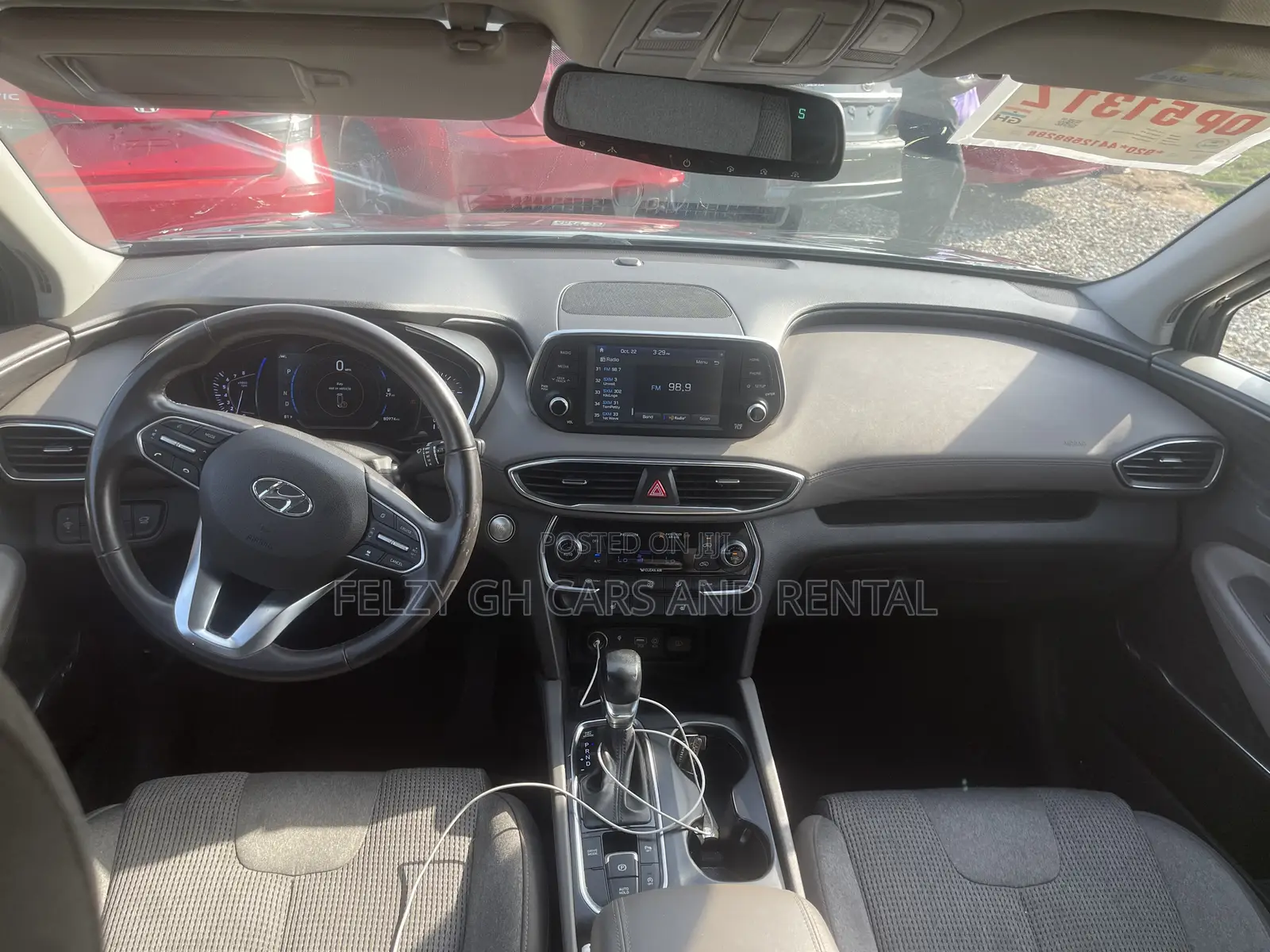 Hyundai Santa Fe SE 2021 Black