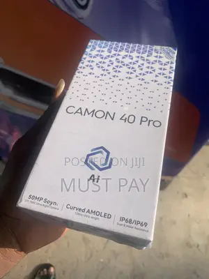 New Tecno Camon 40 Pro 5G 256 GB Black