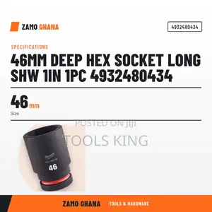 46Mm Deep Hex Socket Long SHW 1In 1Pc - 