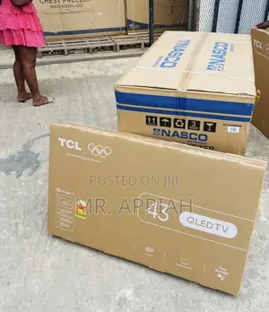 Flat FHD 4k Smart TCL 43 Inches Television(Remote)