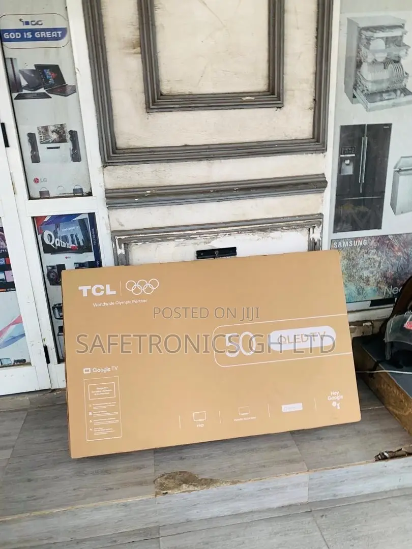 Ultra Frameless 50 Inch 2k TCL Qled Android Full HD TV